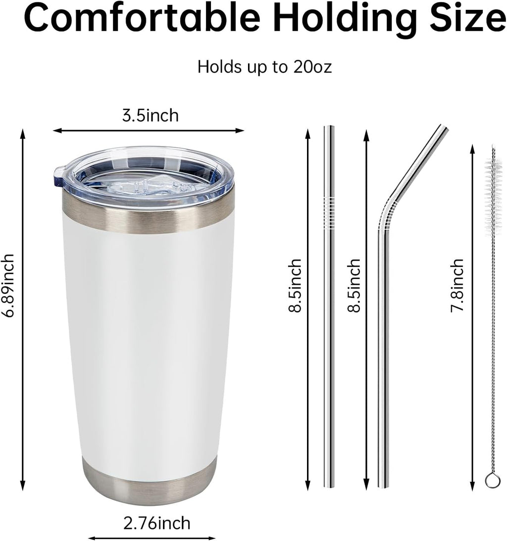 20oz Stainless Steel Tumbler (Engraving)